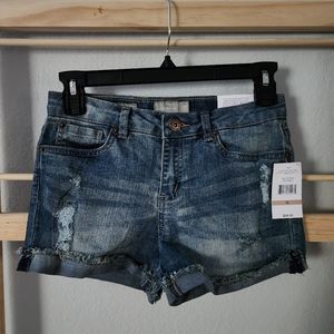 NWT Girls Lucky Brand Riley Jean Shorts